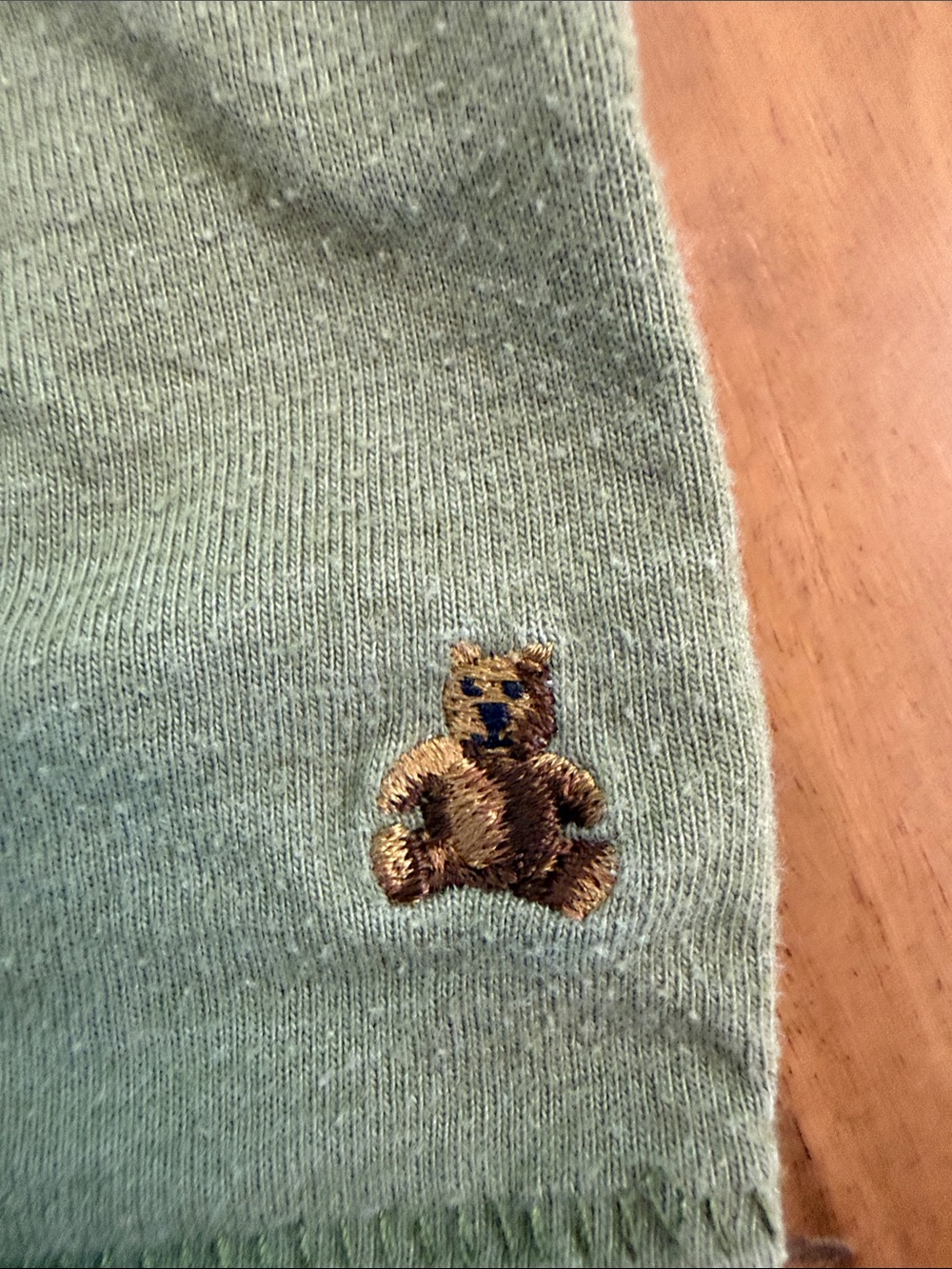 GAP Olive Polo Shirt with Chest Pocket - Picture 4 of 5